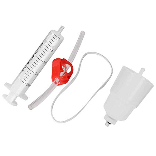 XIASABA Hydraulic Bicycle Bike Disc Brake Mineral Oil Bleed Repair Tool Kit Set for Mountain and Road Bikes with Premium Syringe Funnel Lightweight Portable for Easy Brake Oil Chan von XIASABA
