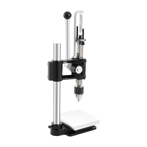 Leder Locher Werkzeug Lochmaschine,Manuelle Stanzmaschine,88mm Kehltiefe,1,5-13mm Bohrfutter Klemmbereich,Verstellbare Höhe 0-16cm,für Lederhandwerker,Stanzen Leder Locher Werkzeug Lochmaschine,Manuelle Stanzmaschine,88mm Kehltiefe,1,5-13mm Bohrfutter Klemmbereich,Verstellbare Höhe 0-16cm,für Lederhandwerker,Stanzen von XIAYUHE