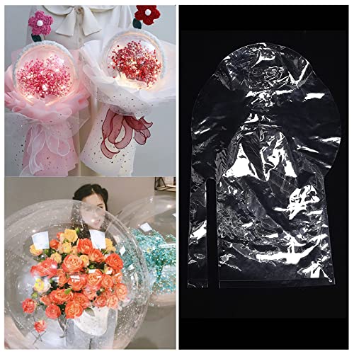 26/30 Zoll klare BoBo-Luftballons, 8 Zoll breiter Mund für Blumen, Plüschspielzeugballon, DIY-Geschenke und Partydekorationen, perfekt für Weihnachten, Hochzeiten und Hausdekoration(50 Pcs-26 inch) 26/30 Zoll klare BoBo-Luftballons, 8 Zoll breiter Mund für Blumen, Plüschspielzeugballon, DIY-Geschenke und Partydekorationen, perfekt für Weihnachten, Hochzeiten und Hausdekoration(50 Pcs-26 inch) von XIBEI