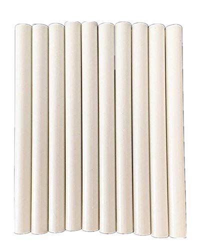 xichen® 10Vintage fadensiegelung Heißklebepistole Siegelwachs Wachs Sticks Wachssiegel Supplies eine Vielzahl von Farben elfenbeinweiß von XICHEN