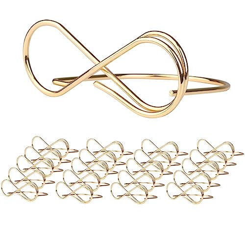 20 Stück Gold Metall Hochzeit Tischkartenhalter, Sitzetiketten Tischkartenclips Kartenhalter, menükartenhalter für Tischdekoration, Hochzeit Party und Geburtstag 20 Stück Gold Metall Hochzeit Tischkartenhalter, Sitzetiketten Tischkartenclips Kartenhalter, menükartenhalter für Tischdekoration, Hochzeit Party und Geburtstag von XIEJ