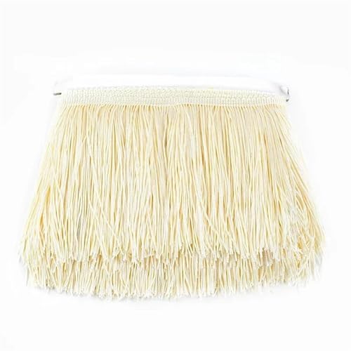 XIEweiZHI 10 Meter 10/15/20/30 cm Quaste Fringe Trim Spitzenband DIY Latin Kleid Fransen Kleidungsstück Dekor Vorhang Nähzubehör für Kleidung DIY(No.22,20cm) von XIEweiZHI