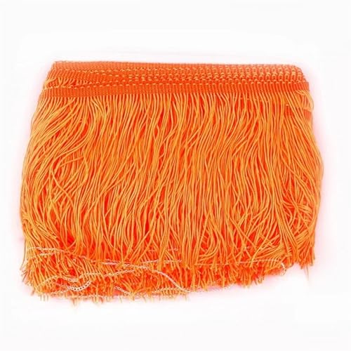 XIEweiZHI 10 Meter 10/15/20/30 cm Quaste Fringe Trim Spitzenband DIY Latin Kleid Fransen Kleidungsstück Dekor Vorhang Nähzubehör für Kleidung DIY(No.6,30cm) von XIEweiZHI