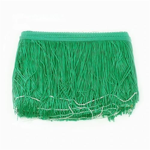 XIEweiZHI 10 Meter 10/15/20/30 cm Quaste Fringe Trim Spitzenband DIY Latin Kleid Fransen Kleidungsstück Dekor Vorhang Nähzubehör für Kleidung DIY(No.7,15cm) von XIEweiZHI