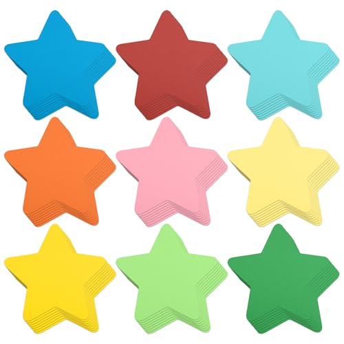 144 Stück Stern Ausschnitte Papier, 15,3 cm Pinnwanddekorationen Sternausschnitte für das Klassenzimmer Bunt Sternausschnitte für Büro-Party-Klassenzimmerdekorationen 144 Stück Stern Ausschnitte Papier, 15,3 cm Pinnwanddekorationen Sternausschnitte für das Klassenzimmer Bunt Sternausschnitte für Büro-Party-Klassenzimmerdekorationen von XIHIRCD