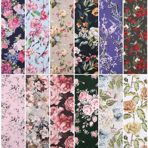 24 Stück Valentinstag Vintage Scrapbook Papier, 15,24x15,24cm Einseitiges Blumen Vintage Musterpapier Valentinstag Karton für DIY Scrapbooking Basteldekorationen 24 Stück Valentinstag Vintage Scrapbook Papier, 15,24x15,24cm Einseitiges Blumen Vintage Musterpapier Valentinstag Karton für DIY Scrapbooking Basteldekorationen von XIHIRCD