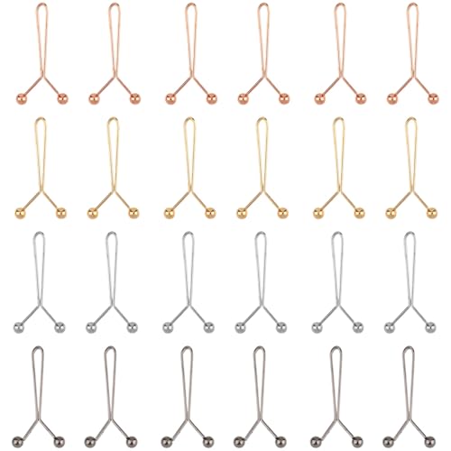 24stk Hijab-Nadeln für Muslimische Frauen, Sicherheitsnadeln für Schals 4 Farben Kopftuch-Clip Starker Halt Perlenbroschennadeln für Damenschals Hochzeitskleider Dekorative Accessoires 24stk Hijab-Nadeln für Muslimische Frauen, Sicherheitsnadeln für Schals 4 Farben Kopftuch-Clip Starker Halt Perlenbroschennadeln für Damenschals Hochzeitskleider Dekorative Accessoires von XIHIRCD