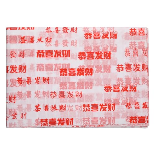 30 Stück Chinesisches Seidenpapier, 50x35cm Chinesischer Stil Seidenpapier Bögen Gong Xi Fa Cai Geschenkpapier Seidenpapier zum Verpackung Neujahrs Basteln Hochzeit Geburtstag Babypartys 30 Stück Chinesisches Seidenpapier, 50x35cm Chinesischer Stil Seidenpapier Bögen Gong Xi Fa Cai Geschenkpapier Seidenpapier zum Verpackung Neujahrs Basteln Hochzeit Geburtstag Babypartys von XIHIRCD