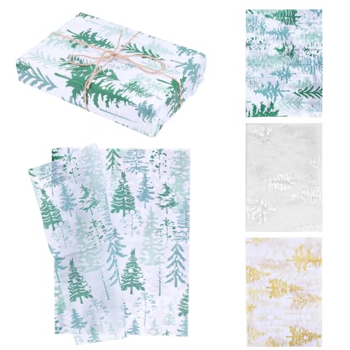 30st Seidenpapier Winter, 50x35cm Pinie Tannenbaum Seidenpapier für Geschenktüten Geschenkpapier aus Seidenpapier zum Verpacken von Weihnachten Hochzeiten Geburtstagen Partys Basteln Kunst 30st Seidenpapier Winter, 50x35cm Pinie Tannenbaum Seidenpapier für Geschenktüten Geschenkpapier aus Seidenpapier zum Verpacken von Weihnachten Hochzeiten Geburtstagen Partys Basteln Kunst von XIHIRCD