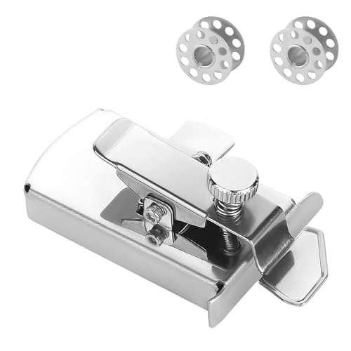 Magnetische Nahtführung, Multifunktional Säumerführung Gerade Linie Säume Lineal mit 2 Spulen für Industriellen Steppstich oder Gehfuß Universell Nähmaschine Zubehör Magnetische Nahtführung, Multifunktional Säumerführung Gerade Linie Säume Lineal mit 2 Spulen für Industriellen Steppstich oder Gehfuß Universell Nähmaschine Zubehör von XIHIRCD