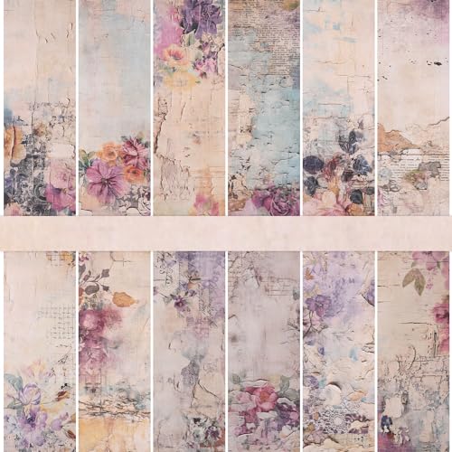 XIHIRCD 24 Stück Valentinstag Scrapbook Papier, 15,24x15,24cm Einseitiges Shabby Wall Valentines Musterpapier Dekoratives Bastelpapier für DIY Scrapbooking Basteldekorationen XIHIRCD 24 Stück Valentinstag Scrapbook Papier, 15,24x15,24cm Einseitiges Shabby Wall Valentines Musterpapier Dekoratives Bastelpapier für DIY Scrapbooking Basteldekorationen von XIHIRCD
