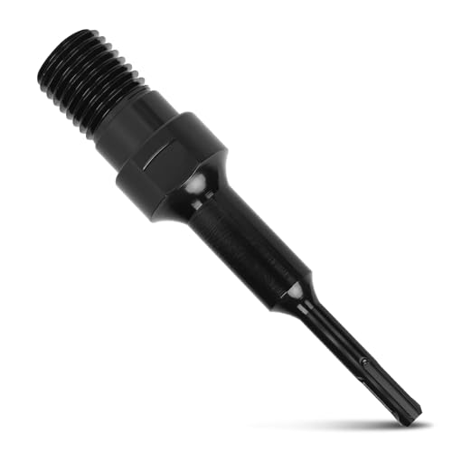 1 1/4" UNC Adapter auf SDS-plus für Kernbohrkrone Diamantbohrkrone, Gesamtlänge 190mm, Bohr-verlängerung Core Drill Bit für Bohrkrone Lochsägen, aus 42CrMo4 Stahl (DIN 1.7225) von XIIW