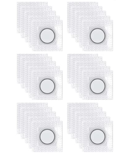 XILEWHZF 30 Paar versteckter Magnetverschluss, unsichtbar, PVC, Magnetknopf, für Handtasche, Kleidung, Nähwerkzeuge, 3,8 cm von XILEWHZF