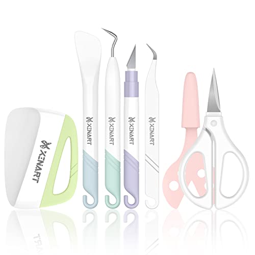 Grundlegendes Werkzeugset für Cricut/Silhouette Cameo,6-in-1 Vinyl Plotter Zubehör für Cricut Joy/Oracal 631/651/751 Vinyl/Siser HTV Vinylschnitt Grundlegendes Werkzeugset für Cricut/Silhouette Cameo,6-in-1 Vinyl Plotter Zubehör für Cricut Joy/Oracal 631/651/751 Vinyl/Siser HTV Vinylschnitt von XINART