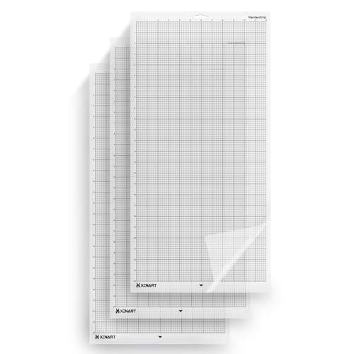 XINART 12x24 Zoll Schneidematte für Silhouette Cameo 4/3/2/1, 3 Stück Ersatz StandardGriff 30,5x61 cm Schneidematte für Cameo 5 XINART 12x24 Zoll Schneidematte für Silhouette Cameo 4/3/2/1, 3 Stück Ersatz StandardGriff 30,5x61 cm Schneidematte für Cameo 5 von XINART