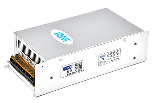XINCOL AC110V/AC220V to DC24V 20A 500W Trafo Transformator Adapter Netzteil Schaltnetzteil für LED-Lichtstreifen, CCTV, Kamera, Computerprojekt usw. XINCOL AC110V/AC220V to DC24V 20A 500W Trafo Transformator Adapter Netzteil Schaltnetzteil für LED-Lichtstreifen, CCTV, Kamera, Computerprojekt usw. von XINCOL