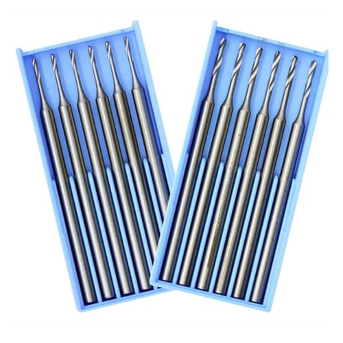 6 Stücke Wolfram Legierung Stahl Bernstein Gravur Bohrer Messer Ende Mühle Holzbearbeitung Router Bit Holz Fräser Werkzeuge,Holzbearbeitungswerkzeuge(0.7mm (6pcs of box)) von XINFULI