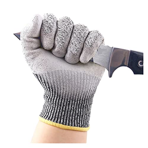 Schnittfeste Handschuhe der Stufe 5 Hochfeste Industrie-Küchen-Gartenarbeit Kratzfeste Anti-Schnitt-Glasschneide-Sicherheitshandschuhe for die Arbeitssicherheit Arbeitshandschuh ,Höchstes Schutzniveau von XINFULI