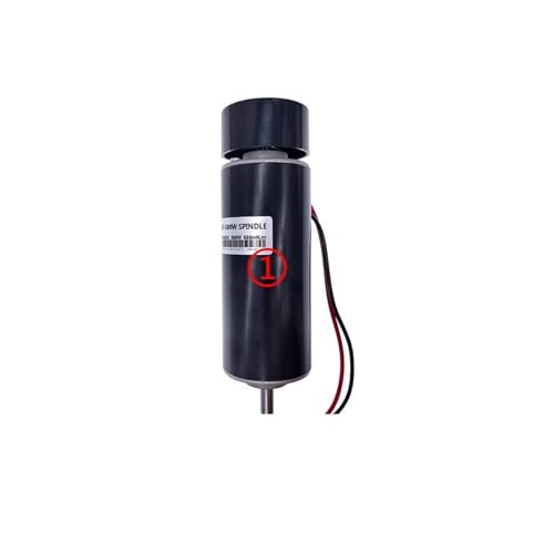 Spindelmotor, 500 W luftkühlter Spindelmotor WK611 Netzteil Drehzahlregler ER11-8 mm Spannfutter CNC mit 52 mm Klemmenhalterung, Hohe Geschwindigkeit(100V 500W 4) von XINFULI