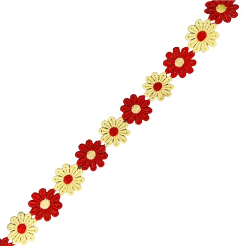 15 Meter Blumenspitzenverkühlungen Nähband 25 Mm Breit Gestickte Applikationen Für Nähprojektkleidungsverzerrung 15 Meter Blumenspitzenverkühlungen Nähband 25 Mm Breit Gestickte Applikationen Für Nähprojektkleidungsverzerrung von XINGLIDA