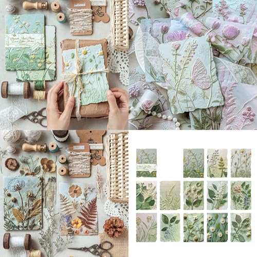 23 Blätter Antike Scrapbooking Paper Blatt Für Scrapbooking Journal Planer Album Invitation Card Art Journal Geprägt von XINGLIDA