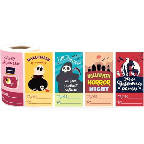 300 PCs Halloween Sticker Dekorative Belohnung Kürbisse Für Kinder Klassenzimmer Dekoration Halloween Pumpkins Belohnung Für Partydekoration von XINGLIDA