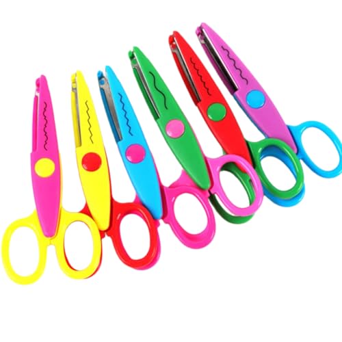 6pcs Kinder Handwerk Schere Kinder Sicherheitsschere Komfortable Grip Craft Für Kleinkindkinder Scrapbooking Art Preschool Kunstzubehör 6pcs Kinder Handwerk Schere Kinder Sicherheitsschere Komfortable Grip Craft Für Kleinkindkinder Scrapbooking Art Preschool Kunstzubehör von XINGLIDA