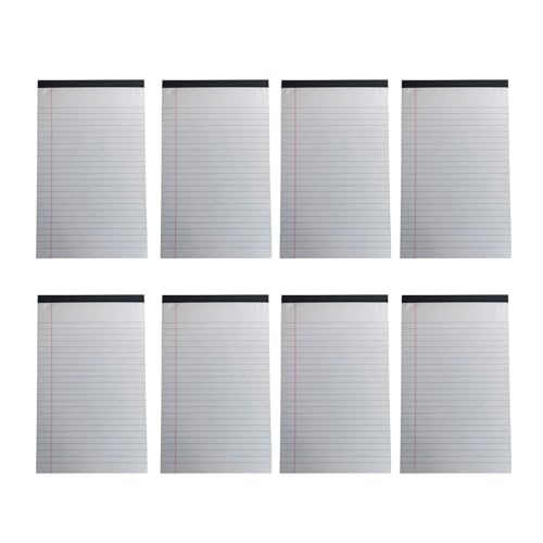 8 PCs Ein 4 Notizblock Memos Blatt Tränenstecker Gefüttertes Taschennotizbuch Zum Hinweis Für Erinnerungsnotizpolster PAPE PAPE RNEINABLICHE Legalpolster Kleines Schreiben Kleines Schreiben von XINGLIDA