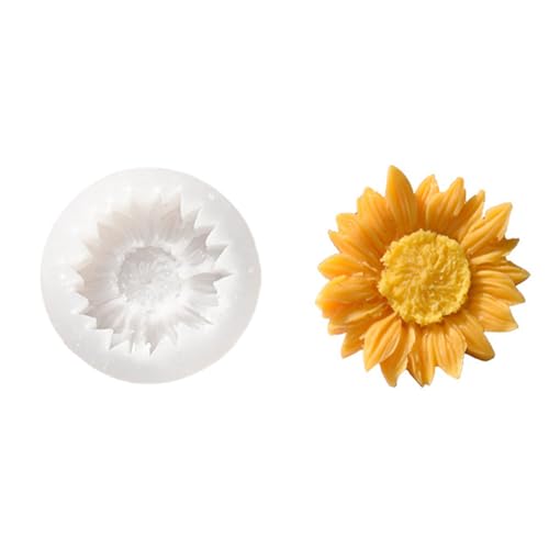 Blumenform Silikonformen Für Epoxidharz Herstellen Kerze Handgefertigte Seife Mehrzweck Silikone Formen Für Home Dekoration Blumenseife Machen Formen Herstellen von XINGLIDA