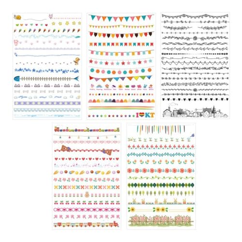Buntes Pre Cut Bastelaufkleber Kleber Scrapbooking Dekorative Vorräte Für Journal Foto Album Craft Project Multipurpose von XINGLIDA
