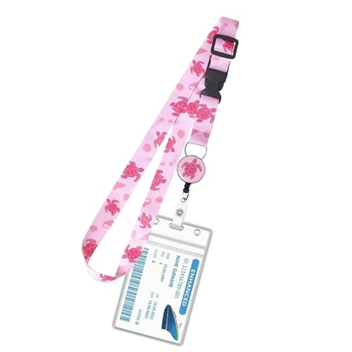 Einziehbarer Abzeichen Reel Identitätskarteninhaber Mit Lanyard Für Den Wasserbeständigen Karteninhaber Und Lanyard Set Security Badge Reel von XINGLIDA