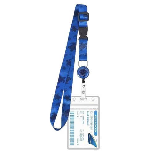 Einziehbarer Abzeichen Reel Identitätskarteninhaber Mit Lanyard Für Den Wasserbeständigen Karteninhaber Und Lanyard Set Security Badge Reel von XINGLIDA