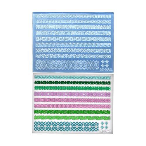 Eleagagnt Nails Art Decoration Silicon Nägel Kunstform Für Handwerkskreation Und Verschiedene Musteroptionen Beim Handwerk Von Schnitzsilikonform von XINGLIDA