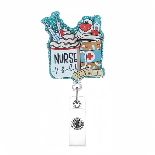 Glitzernder Acryl Abzeichenhalter Mit Gürtelclip Mit Metallclip Für Krankenschwester Doctor Student Teacher Für Die Gesundheitsversorgung Einverstanden Glitzernder Acryl Abzeichenhalter Mit Gürtelclip Mit Metallclip Für Krankenschwester Doctor Student Teacher Für Die Gesundheitsversorgung Einverstanden von XINGLIDA