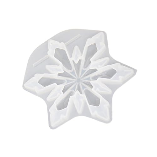 Handgefertigter Schmuck Dekoration Schimmel Epoxidharz Weihnachtsbaumgespiegelte Schneeflocken Anhänger Schimmel Schmuck Ergänzung Schneeflockencharme Silikonform Handgefertigter Schmuck Dekoration Schimmel Epoxidharz Weihnachtsbaumgespiegelte Schneeflocken Anhänger Schimmel Schmuck Ergänzung Schneeflockencharme Silikonform von XINGLIDA