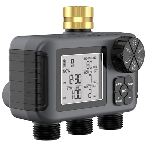 Intelligentes Pflanzenwässerungsgerät Doppelschlauch Automatische Bewässerungssysteme Mit LED Display Gartenwerkzeug Intelligenter Timer Für Große Gartenbereiche Intelligentes Pflanzenwässerungsgerät Doppelschlauch Automatische Bewässerungssysteme Mit LED Display Gartenwerkzeug Intelligenter Timer Für Große Gartenbereiche von XINGLIDA