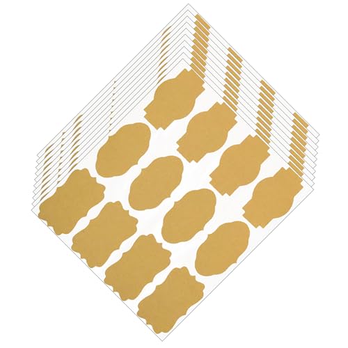 Papieretikettaufkleber 120pcs Für Konservengläser Ätherisches Öl Und Hausgemachter Handwerksbedarfsbedürfnisse Weihnachtsgeschenk Verpackungsetiketten von XINGLIDA