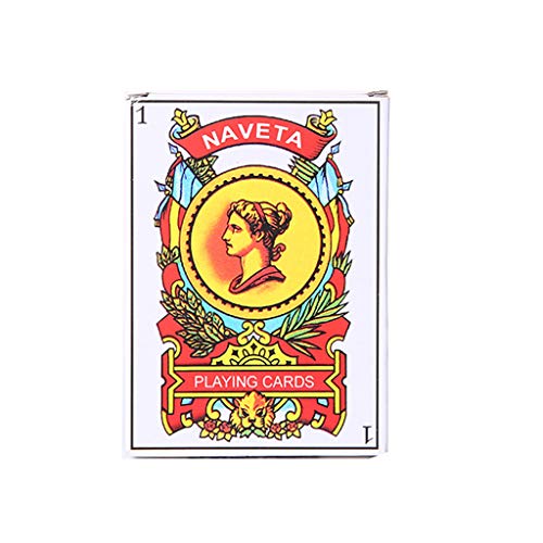 XINGLIDA 50 Blech Klassisches Muster Vintage Packed Papier Spielkarten Deck Klassische Zaubertricks Coole Tricks Kartenspiel Pokerkarten Spielen Partyspiele Spiele Spiele von XINGLIDA