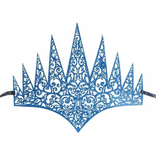 XINGLIDA Royal Masquerade Maske Verstellbare Kopfbedeckung Für Themenpartys Bühnenaufführungen Und Festliche Eventausschnitte Kronen Maske Für Maskerades Party von XINGLIDA