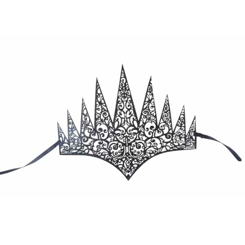 XINGLIDA Royal Masquerade Maske Verstellbare Kopfbedeckung Für Themenpartys Bühnenaufführungen Und Festliche Eventausschnitte Kronen Maske Für Maskerades Party von XINGLIDA