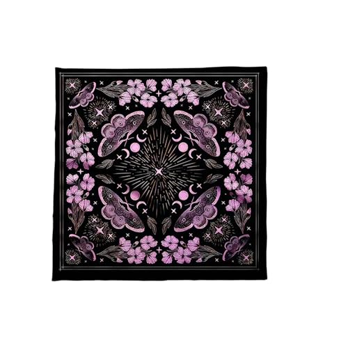 XINGLIDA Sternblumenmuster Astrologie Tischdecke Tarots Göttliche Tischdecke Altars Stoff Gottesbrettspiel Accessoire Kartentisch Tuch Wand Dekore von XINGLIDA