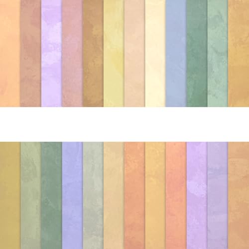 XINGNA Scrapbook Papier Buntes Scrapbook Bastelpapier mit Muster, Doppelseitiges Scrapbooking Papier Designpapier, 24 Blatt Motivpapier Dekorpapier für Scrapbooking, Basteln (30,5x30,5 cm/12x12 inch) von XINGNA