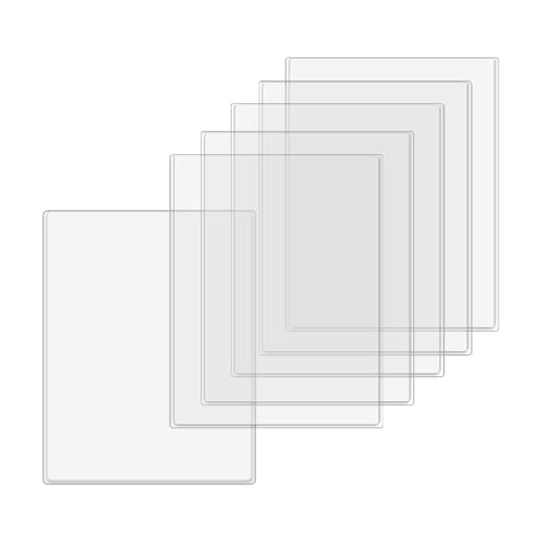 XINGSUI 6 Stück A3 Dokumententasche, Klarsichthüllen, Transparent, Prospekthüllen, zum Schutz Und zur Organisation von Dokumenten XINGSUI 6 Stück A3 Dokumententasche, Klarsichthüllen, Transparent, Prospekthüllen, zum Schutz Und zur Organisation von Dokumenten von XINGSUI
