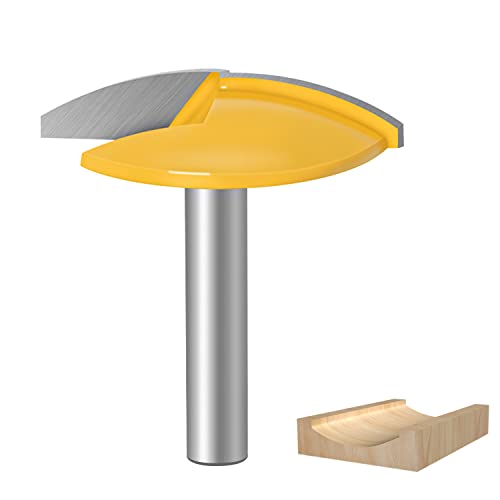 Horizontal-Kronenfräser 8mm, Radiusfräser Oberfräse Fräser Set, Tischfräse für Holz Hohlkehlfräser, Schaft Horizontal-Kronenfräser für Holzbearbeitung, DIY Horizontal-Kronenfräser 8mm, Radiusfräser Oberfräse Fräser Set, Tischfräse für Holz Hohlkehlfräser, Schaft Horizontal-Kronenfräser für Holzbearbeitung, DIY von XINHNMUU