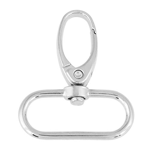 XINMYD Taschenverschlüsse, 20-TLG. Taschenverschlüsse aus Zinklegierung Drehbare Abzugsklammern Schlüsselbund-Schlüsselringhaken(32mm) von XINMYD