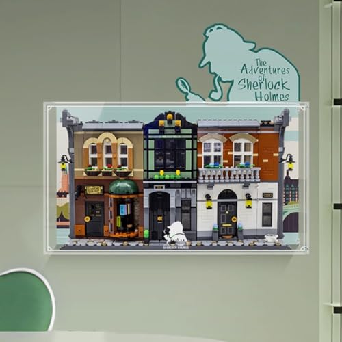 Acryl Display Box für Lego 10351 Bücherregal Modell, Transparent Staubdichte Vitrine Aufbewahrungsbox Kompatibel mit Lego 10351 Modell von XINPENGD