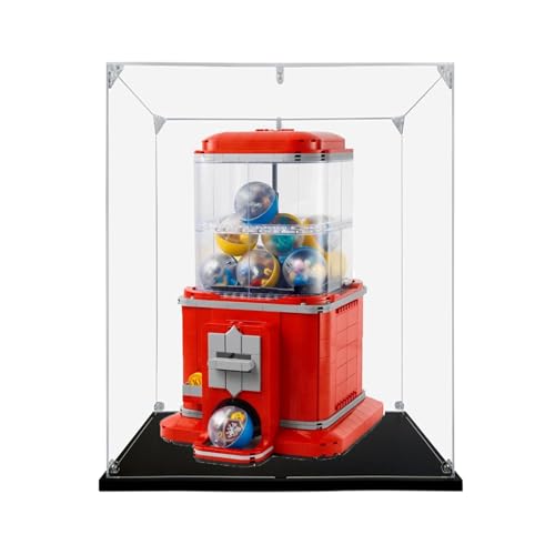 Acryl Display Box für Lego 21358 Little People Twister Modell, Transparent Staubdichte Vitrine Aufbewahrungsbox Kompatibel mit Lego 21358 Modell (Option 1) von XINPENGD