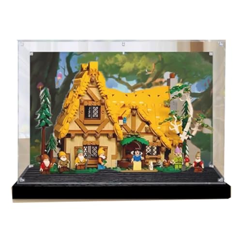 Acryl Display Box für Lego 43242 Märchenwald Modell Transparent Staubdicht Vitrine Aufbewahrungsbox Kompatibel mit Lego 43242 Modell von XINPENGD