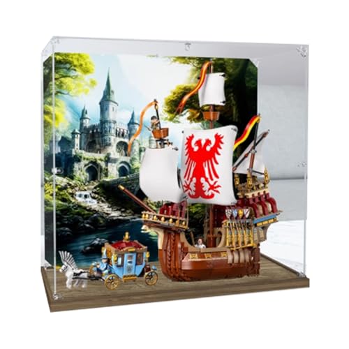 Acryl Display Box für Lego 76440 Modell, Transparent Staubdichte Vitrine Aufbewahrungsbox Kompatibel mit Lego 76440 Modell (Option A) von XINPENGD
