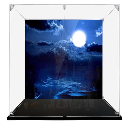 Acryl Display Box für Lego 76454 Towers Modell, Transparent Staubdichte Vitrine Aufbewahrungsbox Kompatibel mit Lego 76454 Modell (Option 3) von XINPENGD